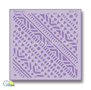 خرید شابلون، خرید شابلون پتینه، شابلون دیوار، شابلون طرح مدرن دیوار، خرید لوازم پتینه کاری، هنری آنلاین