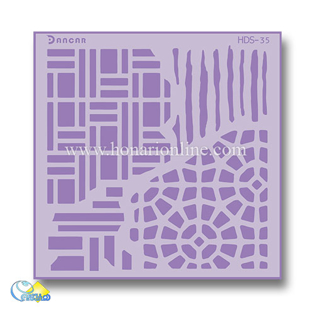 خرید شابلون، خرید شابلون پتینه، شابلون دیوار، شابلون طرح مدرن دیوار، خرید لوازم پتینه کاری، هنری آنلاین