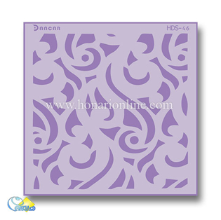 خرید شابلون، خرید شابلون پتینه، شابلون دیوار، شابلون طرح مدرن دیوار، خرید لوازم پتینه کاری، هنری آنلاین