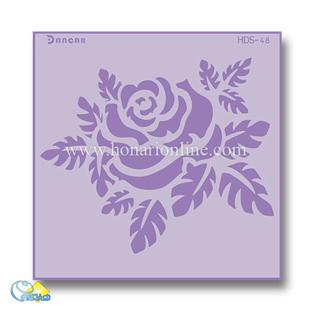 خرید شابلون، خرید شابلون پتینه، شابلون دیوار، شابلون طرح گل، خرید لوازم پتینه کاری، هنری آنلاین
