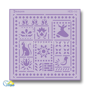 خرید شابلون، خرید شابلون پتینه، شابلون دیوار، شابلون طرح لیپان آرت، خرید لوازم پتینه کاری، هنری آنلاین