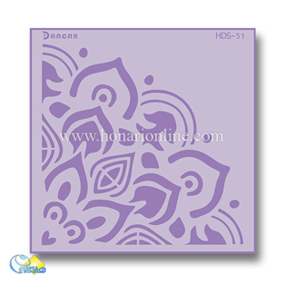 خرید شابلون، خرید شابلون پتینه، شابلون دیوار، شابلون طرح ماندالا، خرید لوازم پتینه کاری، هنری آنلاین