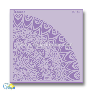 خرید شابلون، خرید شابلون لیپان آرت، شابلون دیوار، شابلون طرح ماندالا، خرید لوازم پتینه کاری، هنری آنلاین