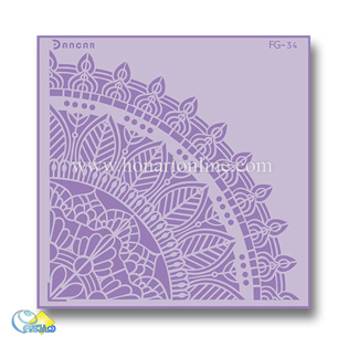 خرید شابلون، خرید شابلون لیپان آرت، شابلون دیوار، شابلون طرح گل، خرید لوازم پتینه کاری، هنری آنلاین