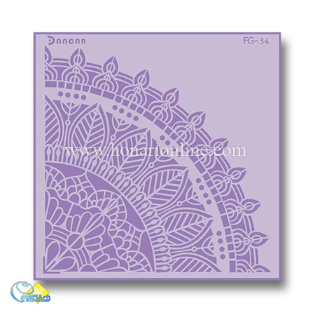 خرید شابلون، خرید شابلون لیپان آرت، شابلون دیوار، شابلون طرح گل، خرید لوازم پتینه کاری، هنری آنلاین