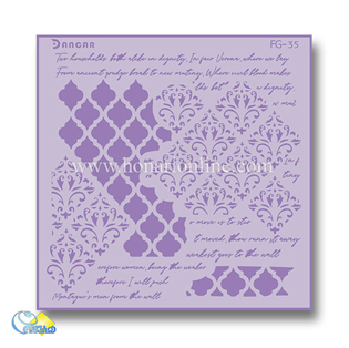 خرید شابلون، خرید شابلون لیپان آرت، شابلون دیوار، شابلون طرح مدرن دیوار، خرید لوازم پتینه کاری، هنری آنلاین