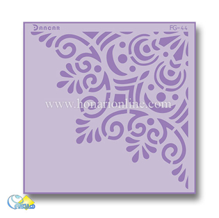 خرید شابلون، خرید شابلون لیپان آرت، شابلون دیوار، شابلون طرح گل، خرید لوازم پتینه کاری، هنری آنلاین