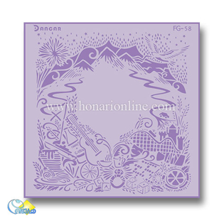 خرید شابلون، خرید شابلون لیپان آرت، شابلون دیوار، شابلون طرح مدرن دیوار، خرید لوازم پتینه کاری، هنری آنلاین